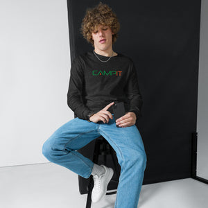 Long Sleeve T-shirt with Two Tone Chest Logo
