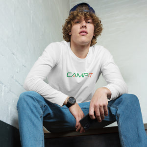 Long Sleeve T-shirt with Two Tone Chest Logo