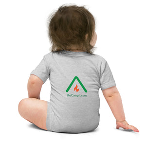 Baby Onesie with Classic Two Tone Logo