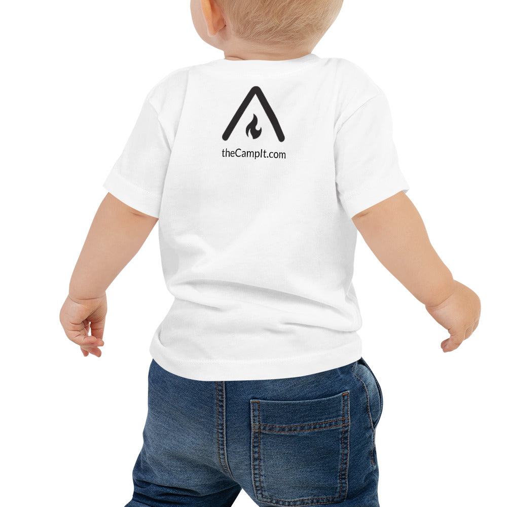 Baby Short Sleeve with Modern Black Logo