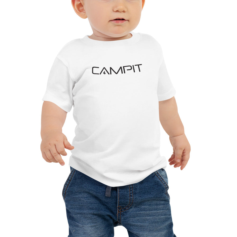 Baby Short Sleeve with Modern Black Logo