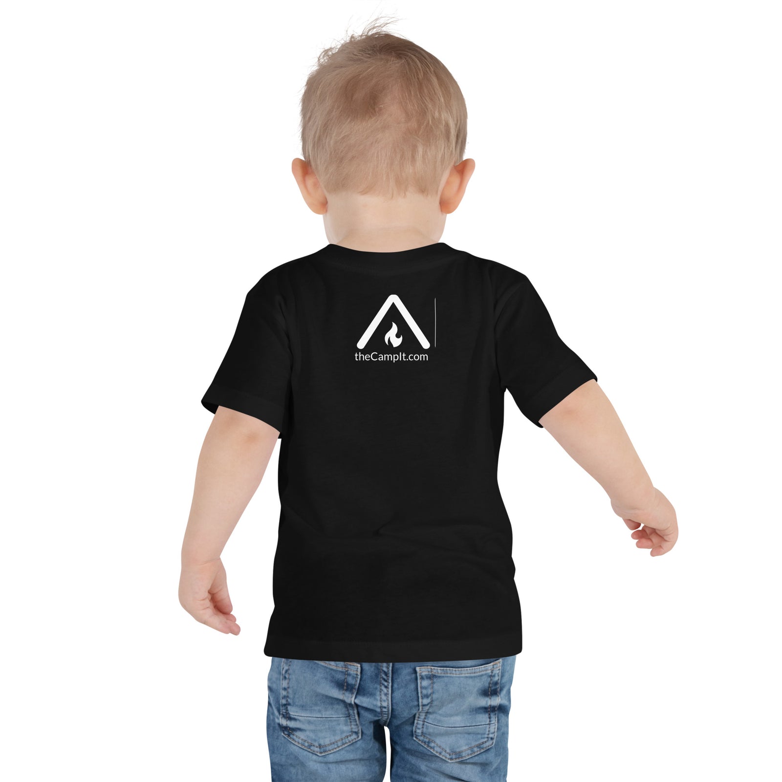 Toddler Short Sleeve with Modern White Logo