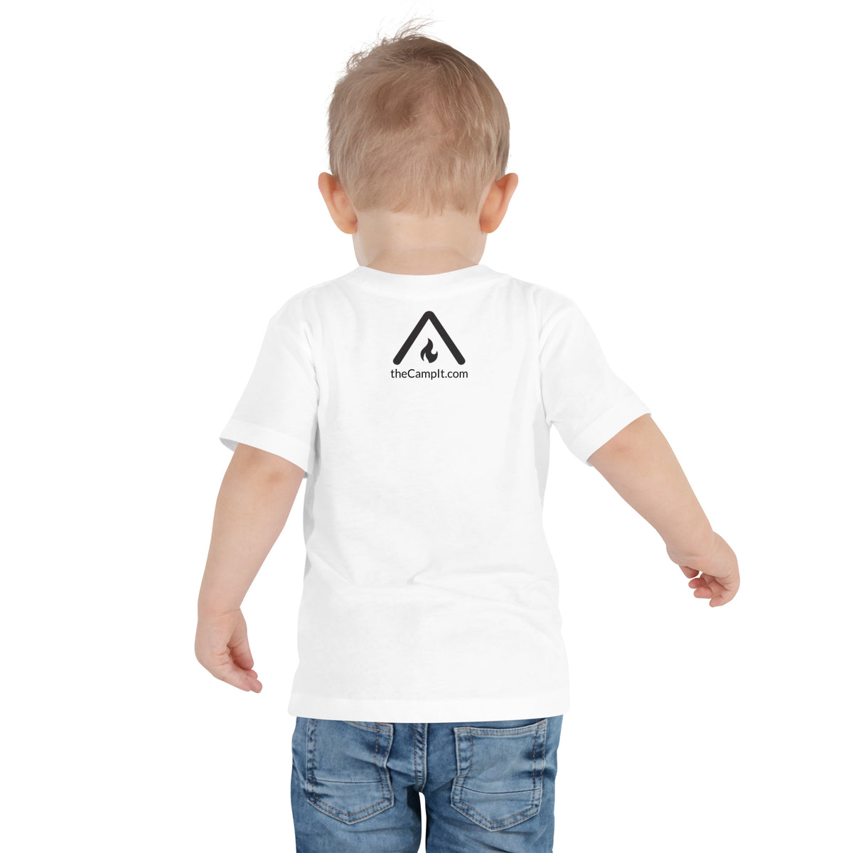 Toddler Short Sleeve with Modern Black Logo