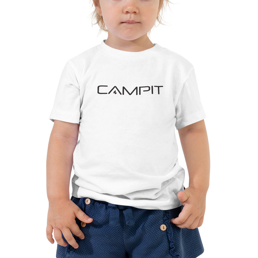 Toddler Short Sleeve with Modern Black Logo