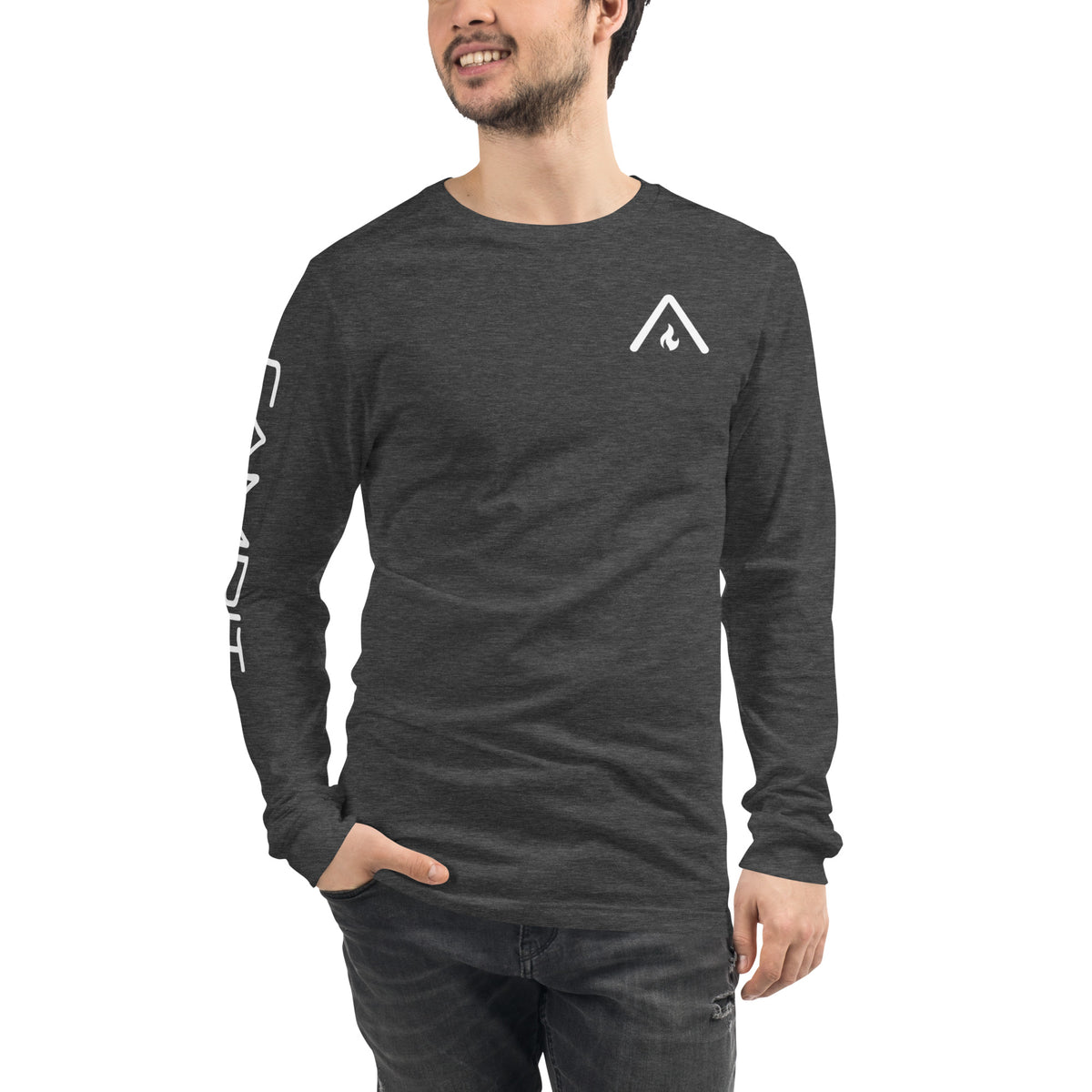 Long Sleeve T-shirt with Chest + Sleeve Logos