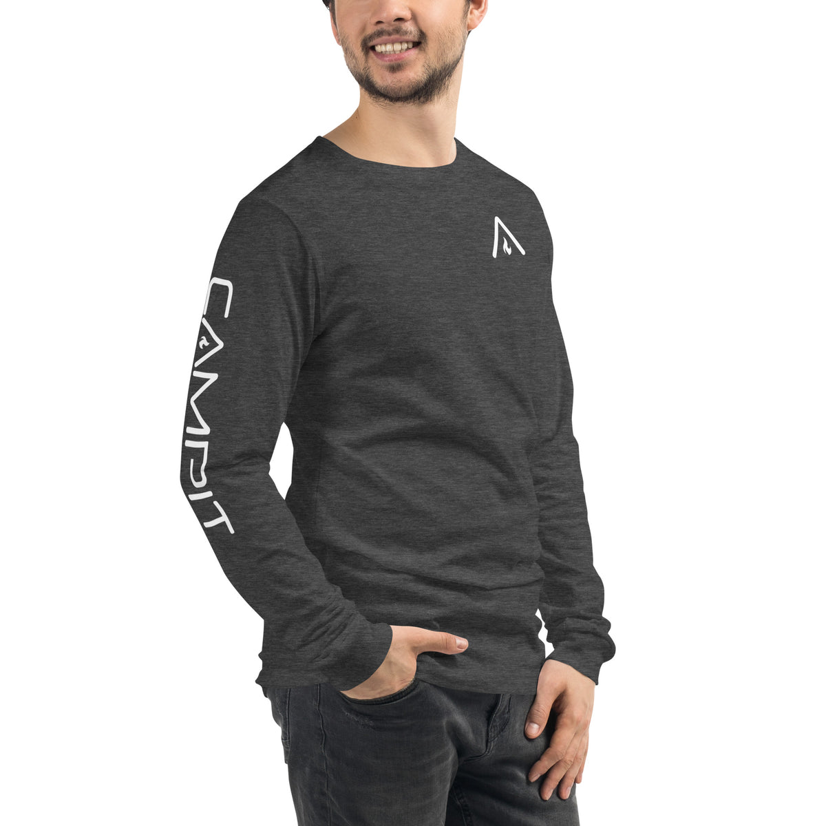 Long Sleeve T-shirt with Chest + Sleeve Logos