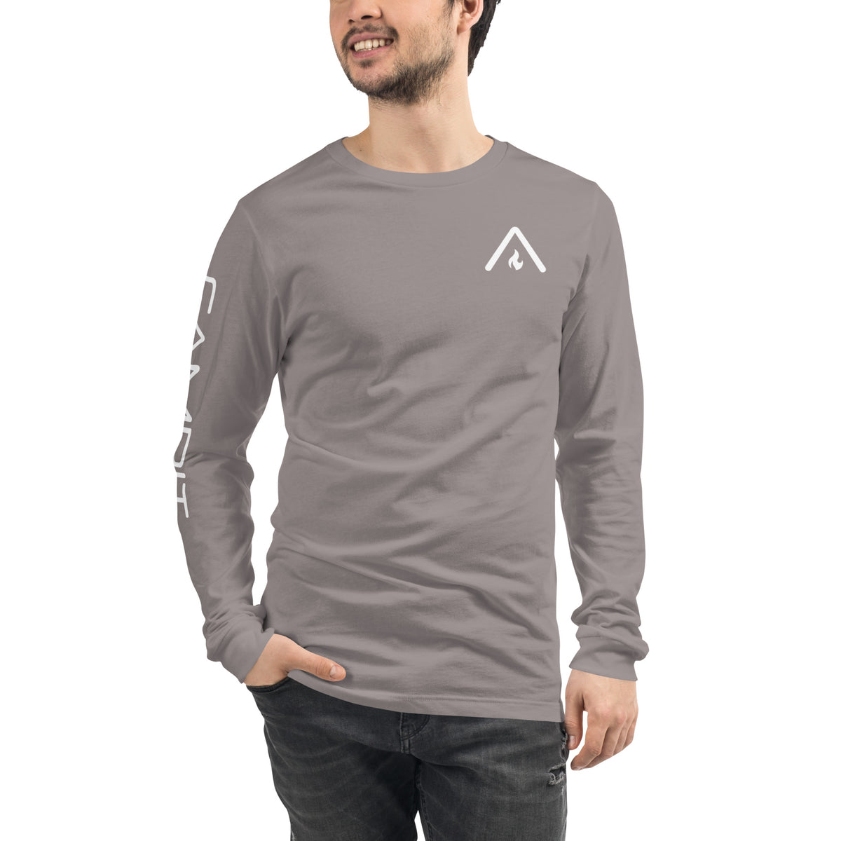Long Sleeve T-shirt with Chest + Sleeve Logos