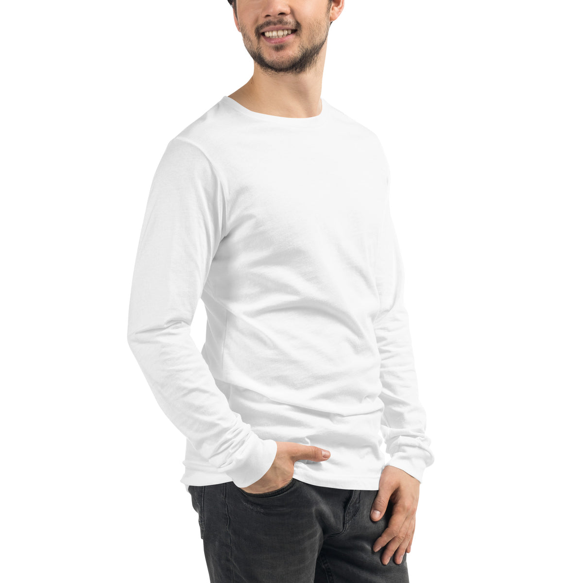 Long Sleeve T-shirt with Chest + Sleeve Logos